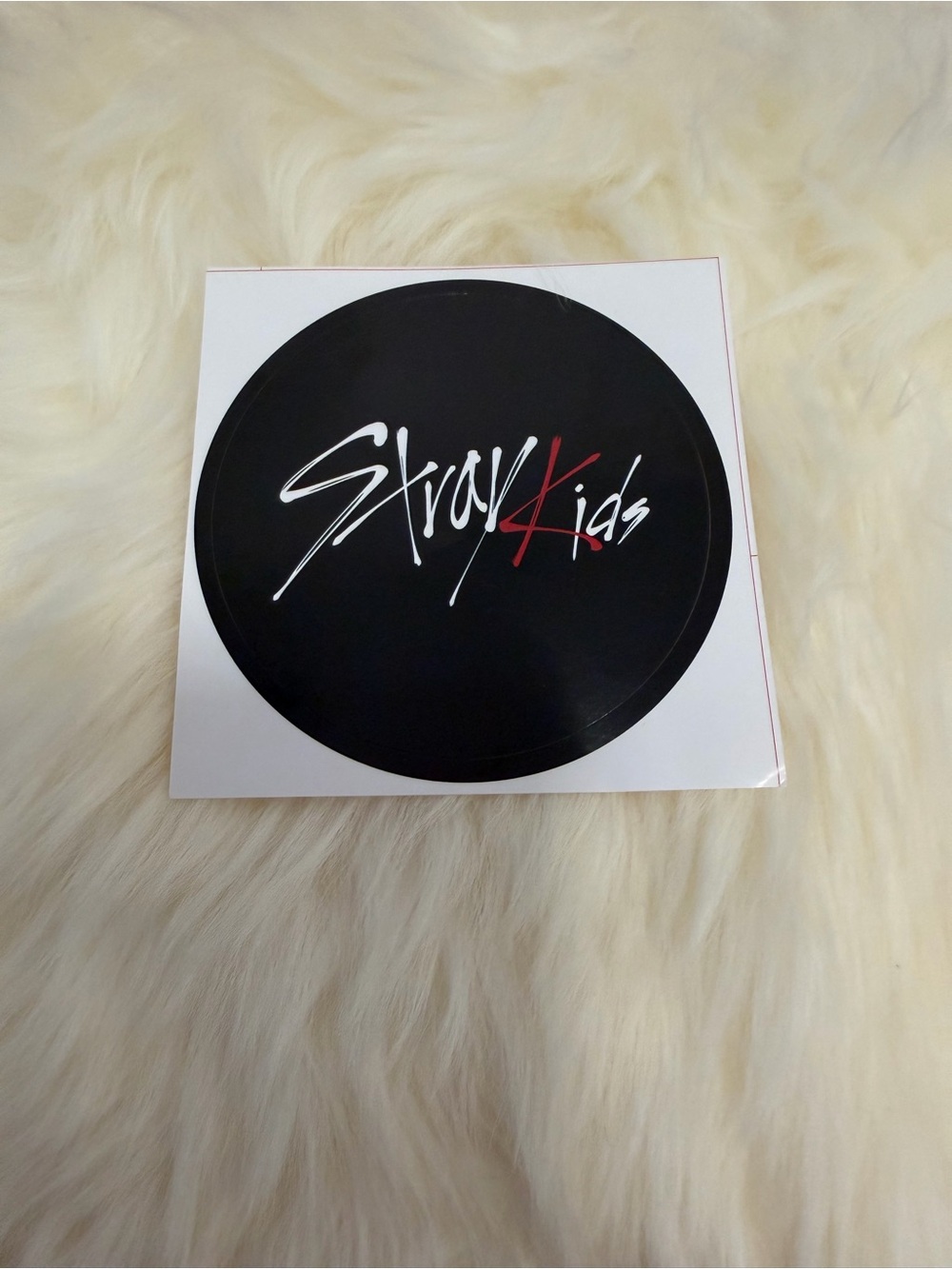 Stray Kids Black Logo Sticker